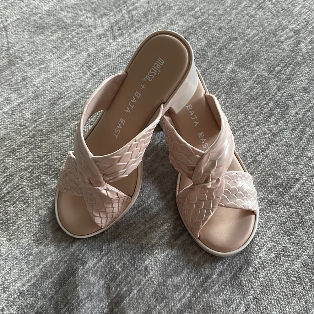 Melissa + Baja East Block Heel